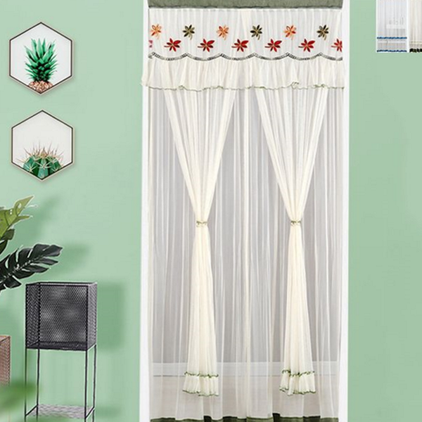 다용도실 문 가림막 커튼 방문 주방 가림막 커튼 현관 창문