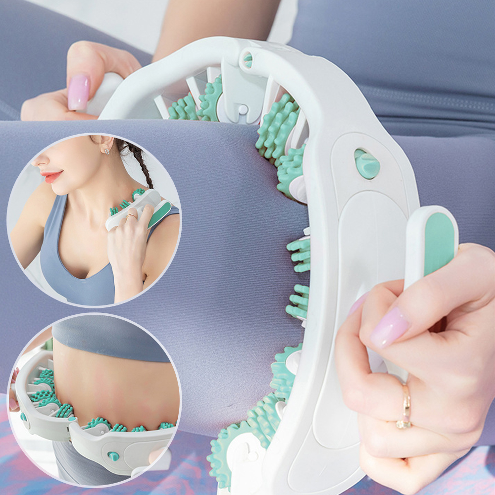 전신 롤러 마사지기 종아리 허벅지 승모근 림프절 산전 산후 마사지 안마기 - 상품 이미지
