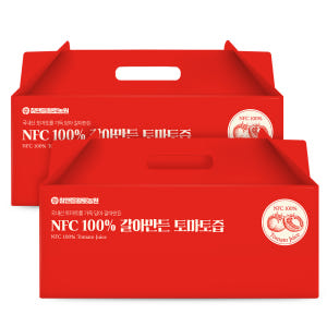 [국산100%] 참앤들황토농원 NFC 100% 착즙 갈아만든 토마토즙 1... 맛있게 먹은 솔직 후기 - 상품 이미지 1