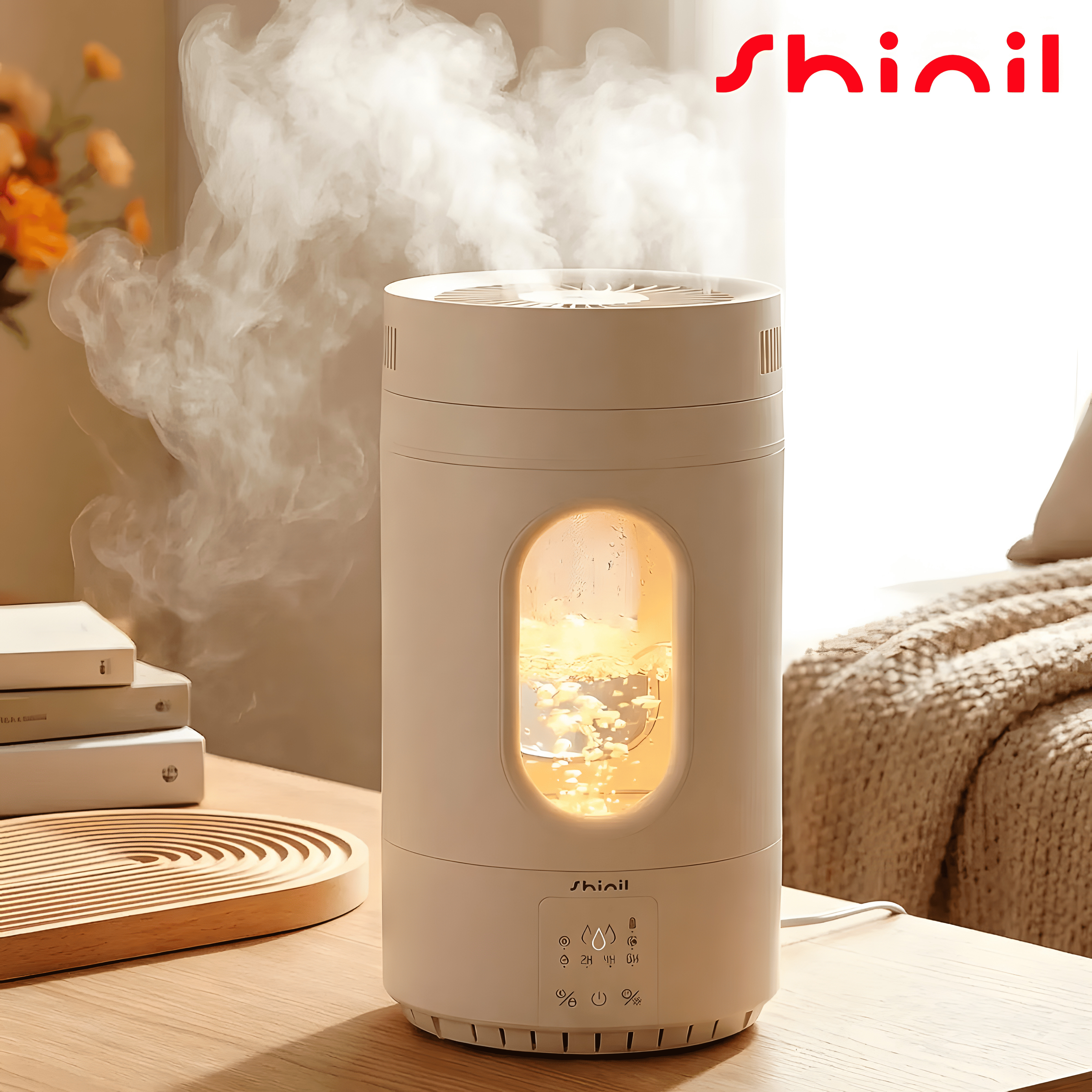 신일 26년형 가열식 가습기 대용량 물멍 스팀 상부급수 신생아 아기 가습기