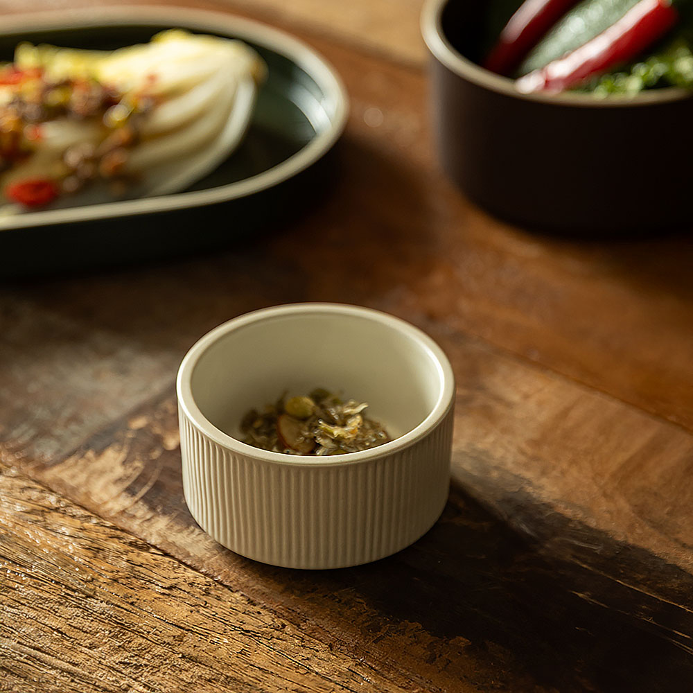 윤도자기 차곡 국산 소스볼 종지 제품 이미지