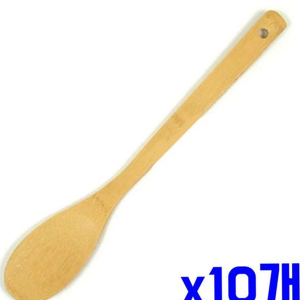 위생적 대나무 볶음 주걱 가정용 대나무 조리 주걱 우드 요리 - 상품 이미지