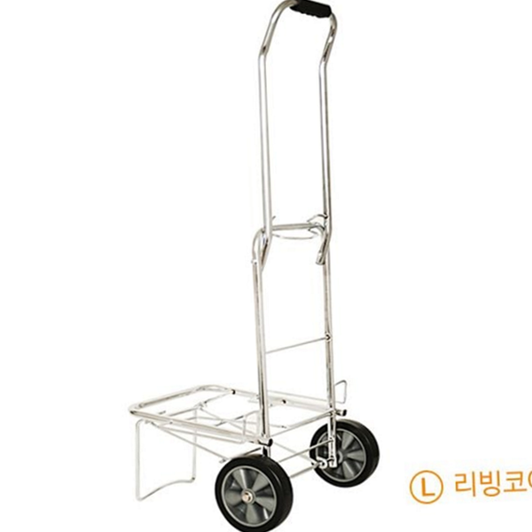 휴대용 접이식 핸드 카트 다용도 도금 핸드 카트 쇼핑 - 상품 이미지