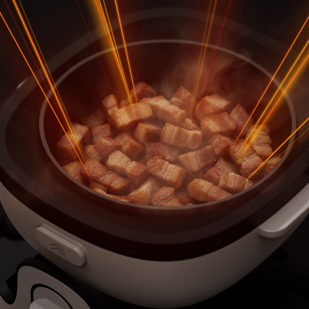 디베아 원터치 스마트 자동회전 에어프라이어 360