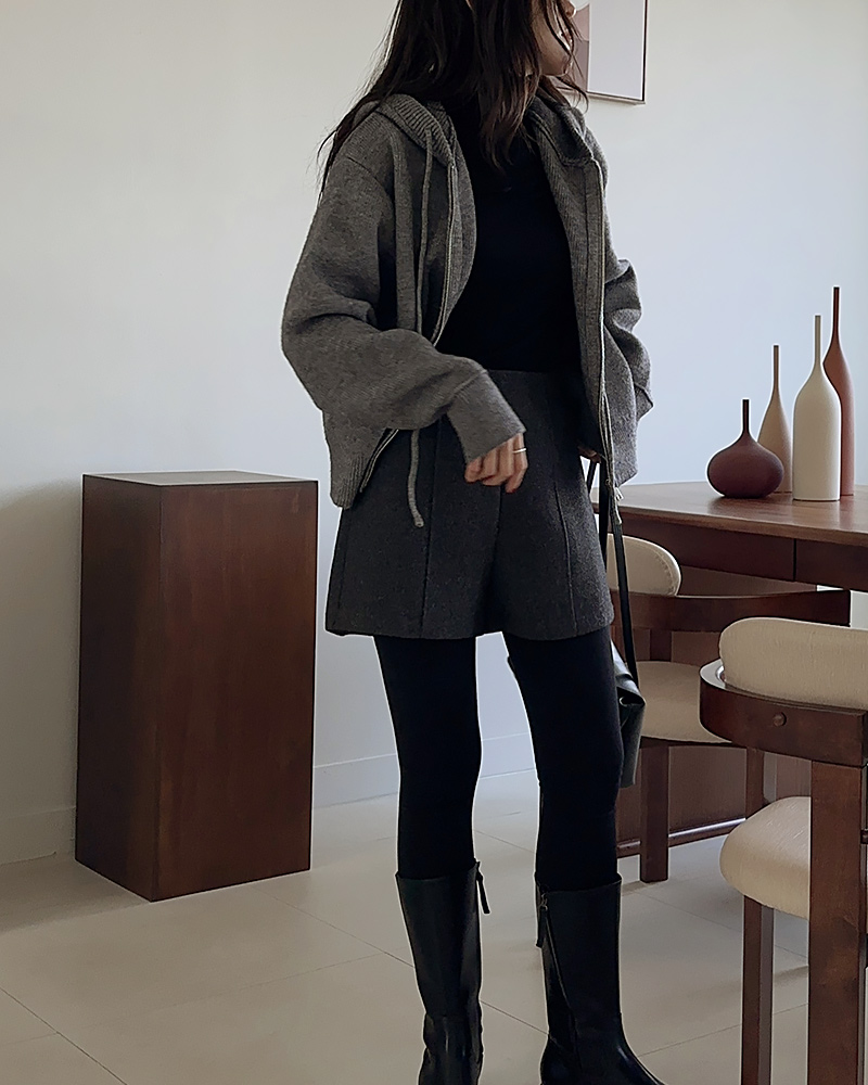 루크 모직 쇼츠 팬츠 이미지 6