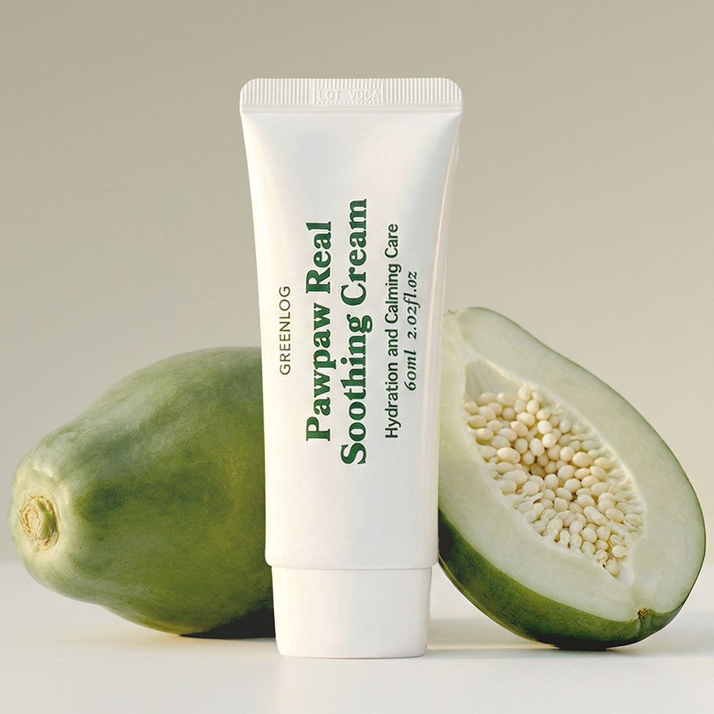포포 리얼 수딩 수분크림 속건조 수부지 유분기없는 끈적이지않는 그린로그 60ml, 1개 이미지 3