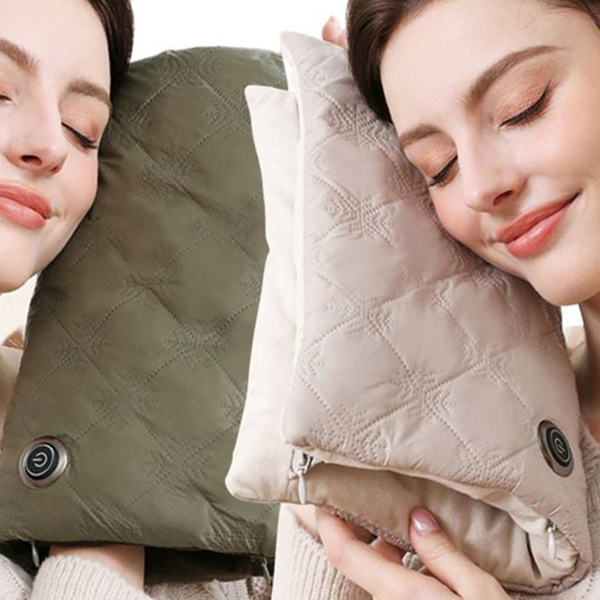 따뜻한 충전식 찜질기 무선 전기 팩 휴대용 어깨 무릎 복부