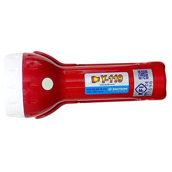 알카라인 led 휴대용 비상 조명등 소방용 비상 조명등 손전등 벽걸이 - 상품 이미지
