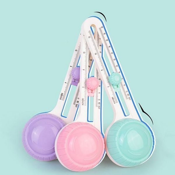 수동 콤파스 원형 커터 공예용 사무용 용원형 커터 페이퍼 커팅기 - 상품 이미지