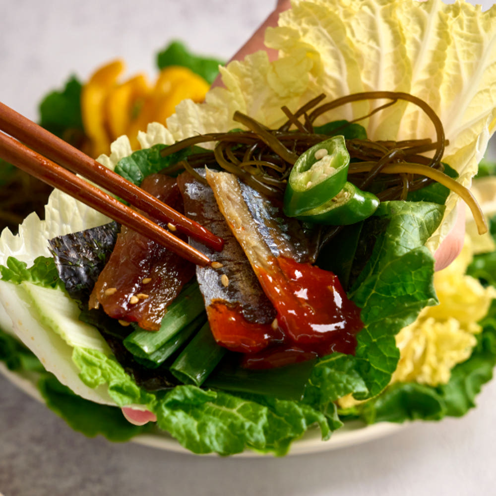 금서율 포항 구룡포 과메기 야채세트