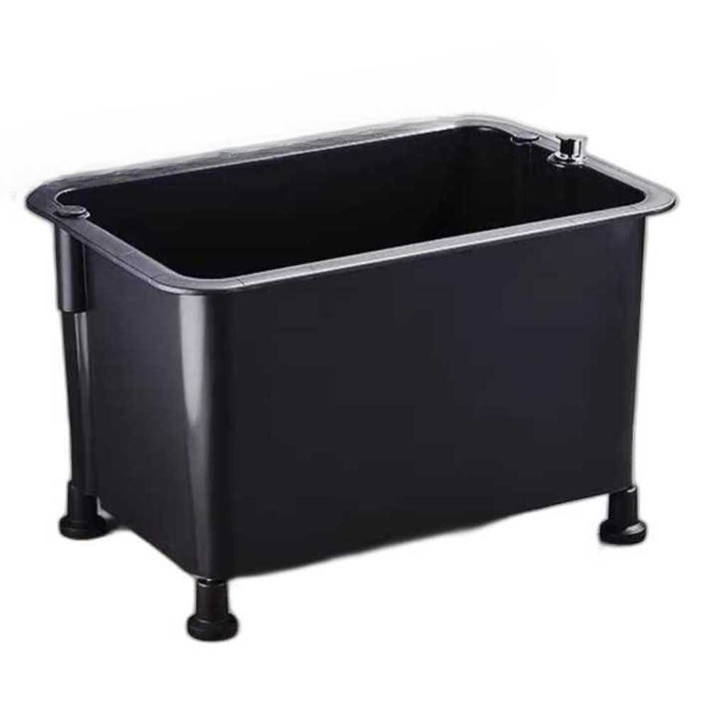 청소 걸레통 세척통 양동이 밀대 빌딩 화장실 배수 60cm 고정식 - 상품 이미지