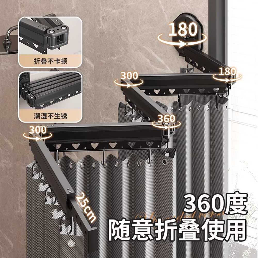 접이식 샤워커튼 화장실 상가 식물 폴딩 칸막이 방수 200x0-70cm 2단 접이식 아이보리 - 상세 이미지 4