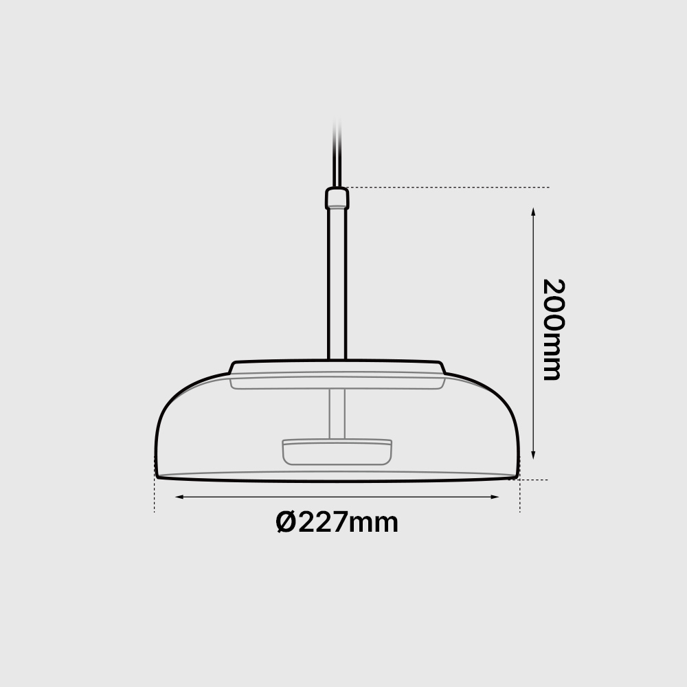 LED 식탁조명 식탁등 이젤 10W 주방 카페 주방 인테리어 펜던트 - 상세 이미지 5