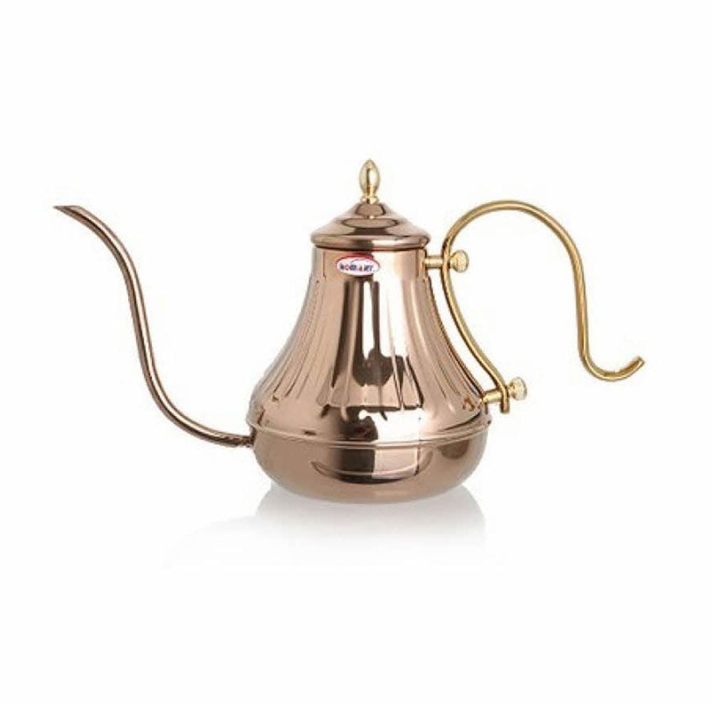홈아트 티타늄 로즈골드 드립포트 커피 주전자 500ml - 메인 이미지