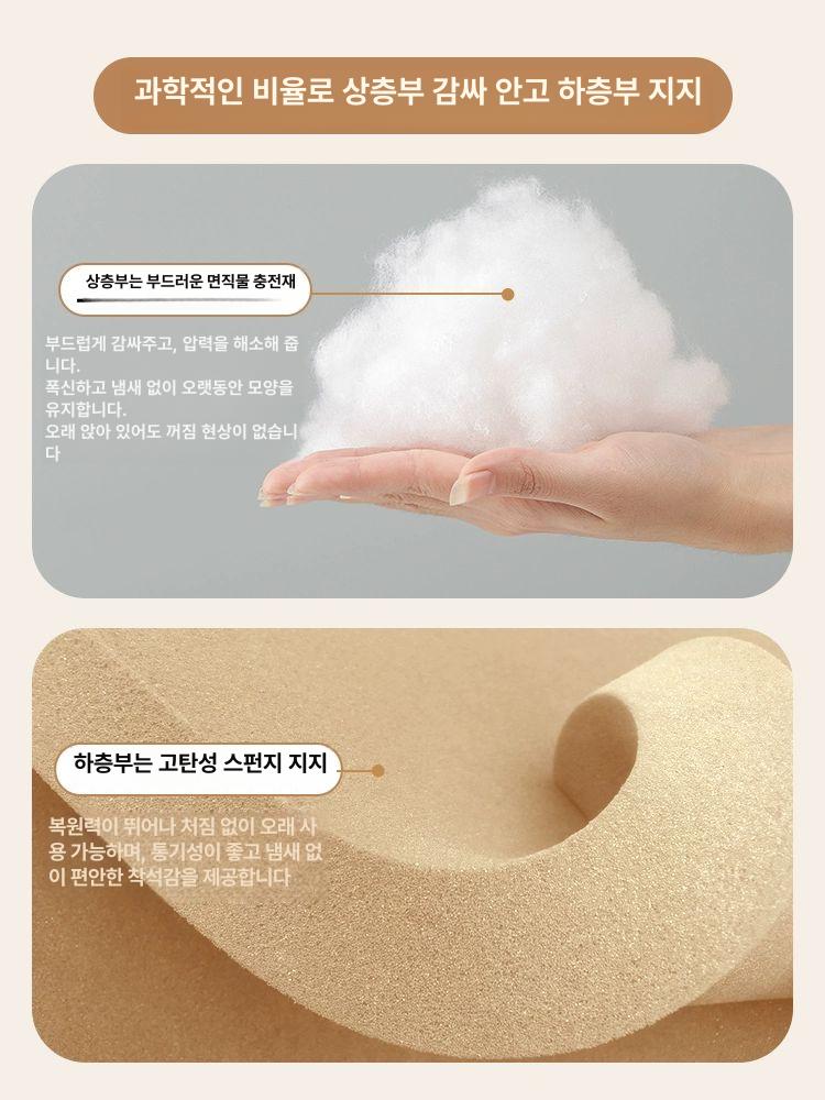 접이식 소파베드 침대 대학생 원룸용 리클라이너 등받이+테이블 15단계 쿠션 포함 A - 상세 이미지 5