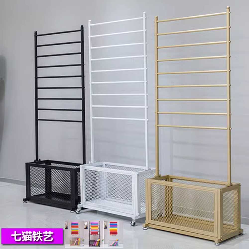 리본 정리대 디스플레이 수납장 공방 포장 원단 튜브 170x90cm 금색 이미지 6