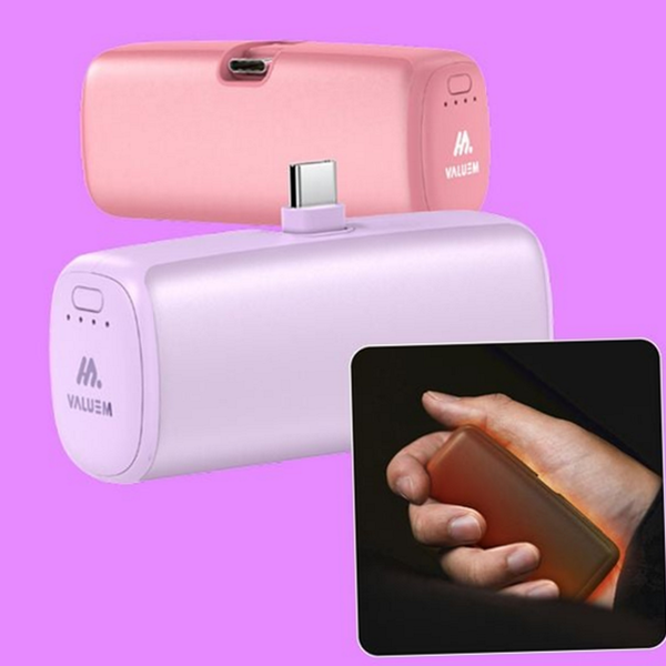 휴대용 전자 손 난로 전기 충전식 손 난로 5000mah 보조 - 상품 이미지