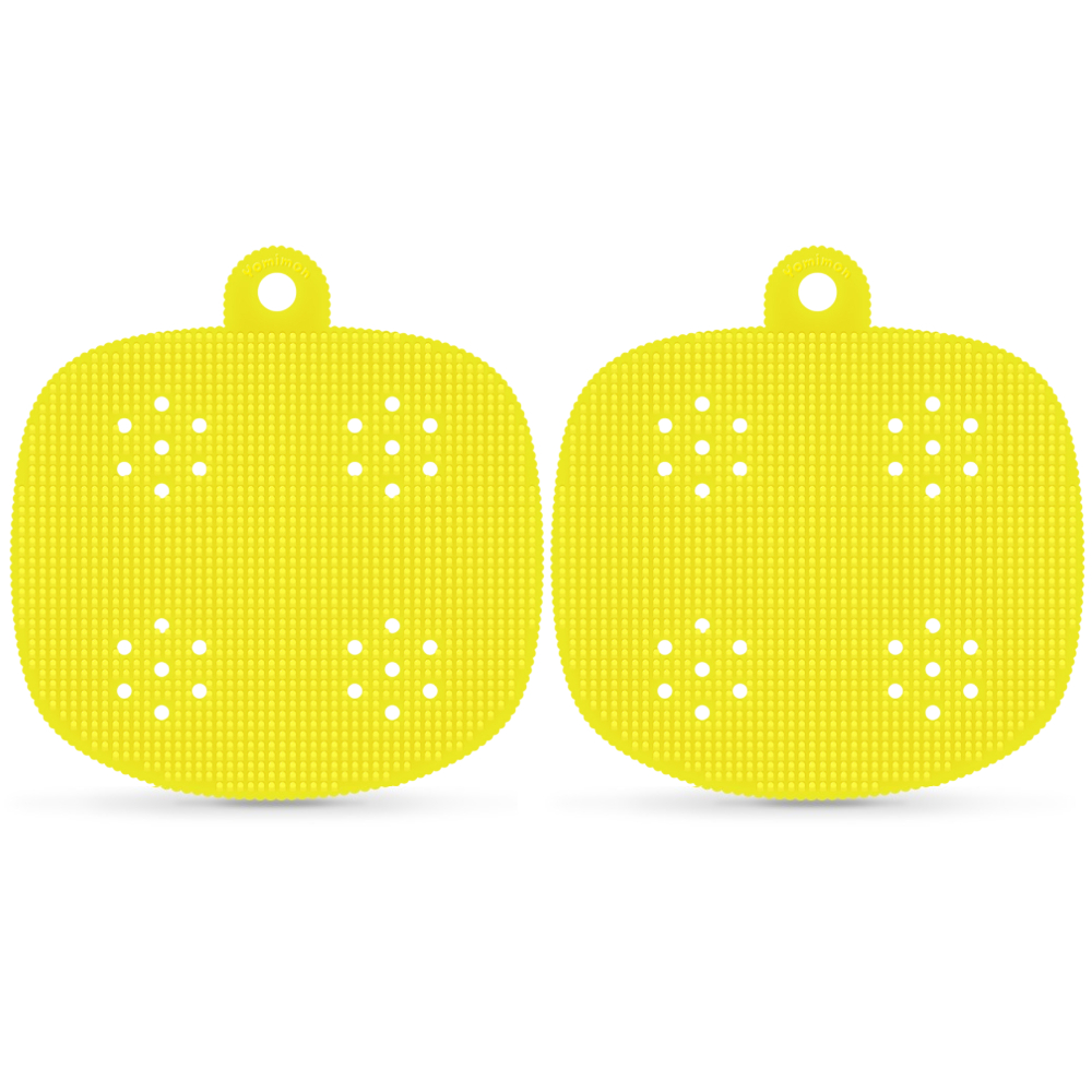 플래티넘 실리콘 요미몬 저자극 샤워타월 (2개) FDA안전기준 실리콘 아기 신생아