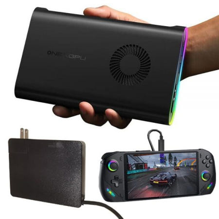 XAMMUE [해외]XAMMUE ONEXGPU eGPU 그래픽 카드 도크 확장 Radeon RX 7600M XT 8GB GDDR6 RDNA3 아키텍처 M.2 2280 Oculink 썬더볼트 3