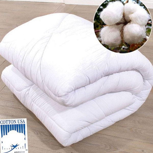 포근한 목화 이불 솜 사계절 퀸 사이즈 이불 솜 누빔