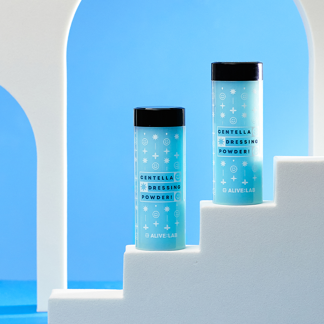 얼라이브랩 센텔라 드레싱 파우더 벌크업 12ml 트러블 진정 시카 스팟 케어 화장품 이미지 4