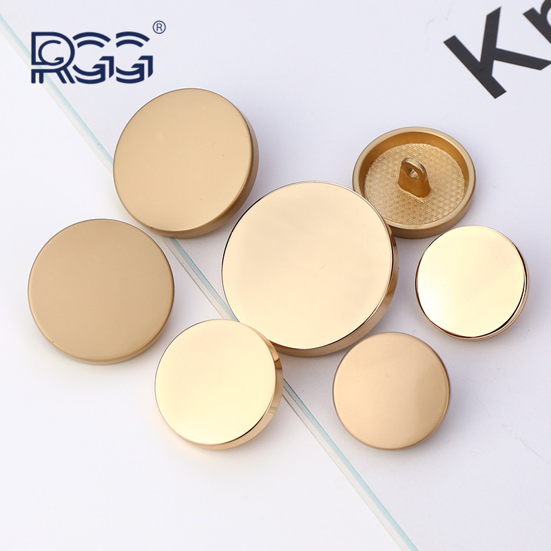 큰 골드 공예 블랙 6개 9mm 청바지 단추 30mm 셔츠 의류 금속 KD883 - 상세 이미지 2