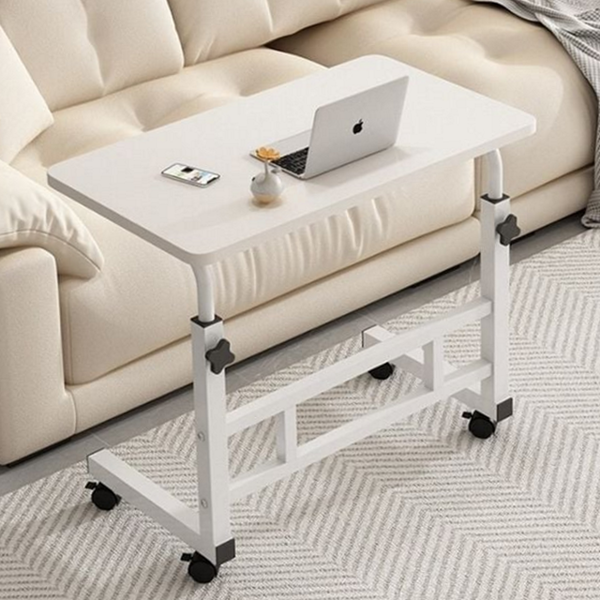 바퀴형 높이 조절 테이블 노트북 이동식 사이드 테이블 간이 거실