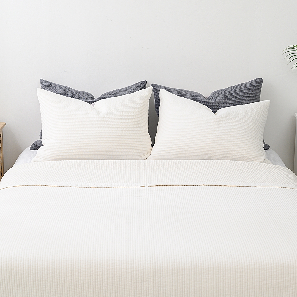 나라데코 모달 벨벳 면 피그먼트 목화솜 줄누비 패드 스프레드 SS