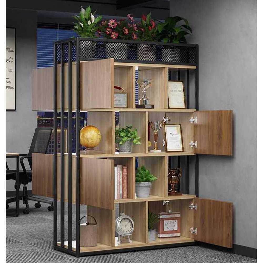 공간 분리 파티션 사무실 화분 인테리어 녹색 식물장 80x30x92cm 양면 2단 - 상세 이미지 2