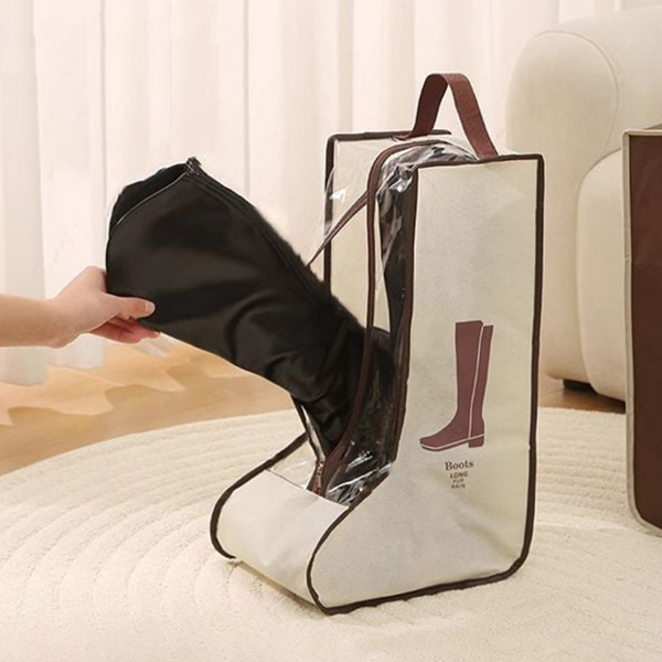 투명 롱 부츠 보관함 수납 롱 부츠 정리함 신발 정리 - 상품 이미지