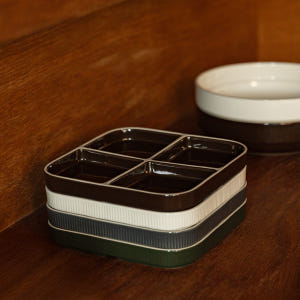 윤도자기 차곡 국산 사각 4절접시 실사용 후기 | 효과 있을까? - 상품 이미지 1