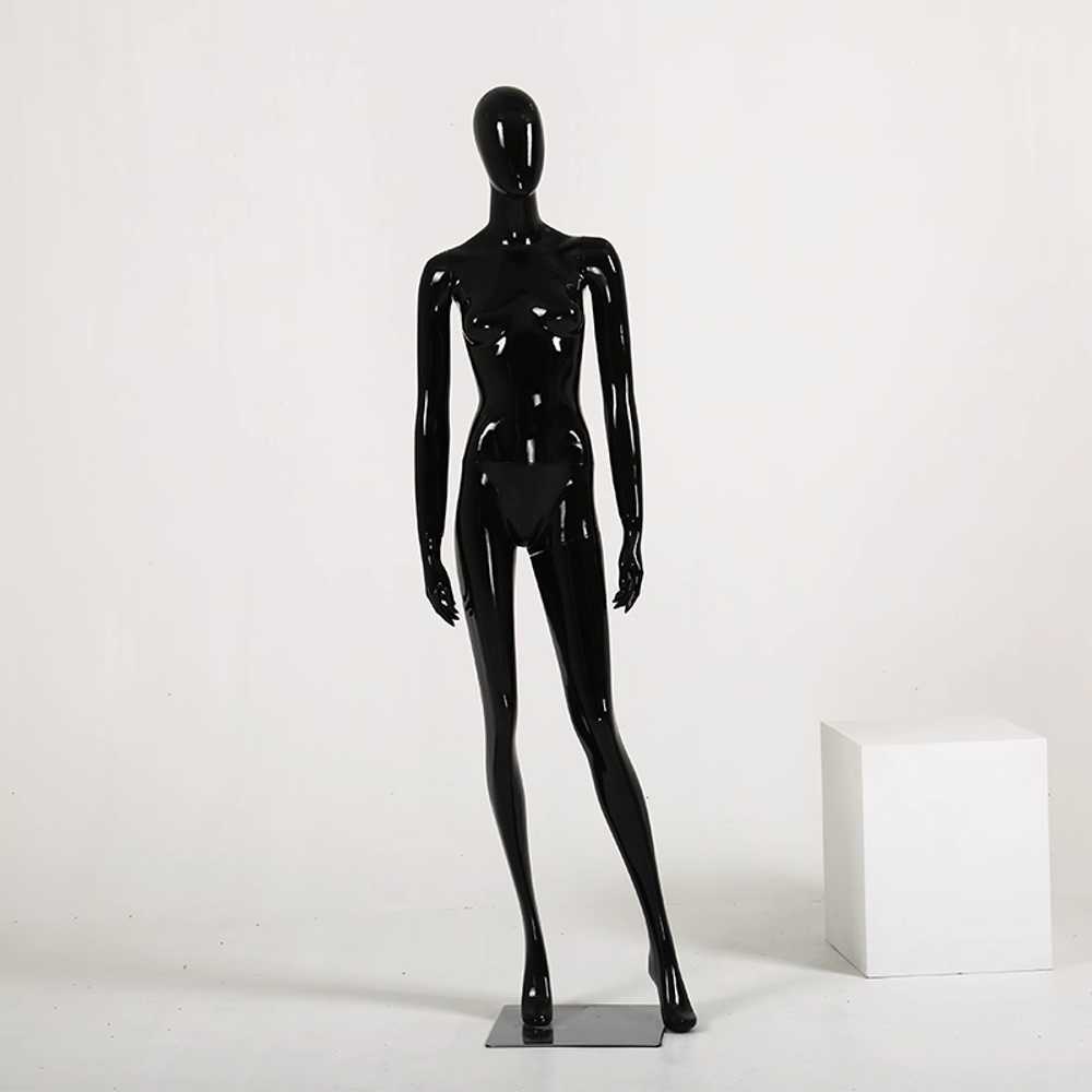 블랙 마네킹 옷 전신 디스플레이 목걸이 모델 주얼리 aa-6-1 블랙 - 상품 이미지