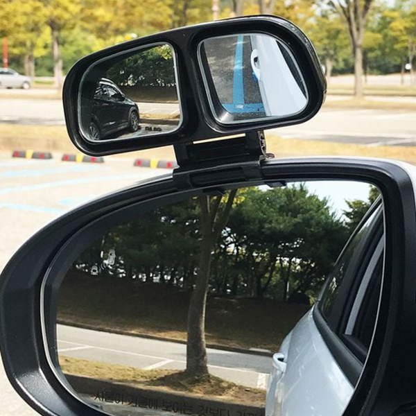 초보운전 듀얼 보조 미러 사이드 주차 보조 미러 자동차 차량용 - 상품 이미지