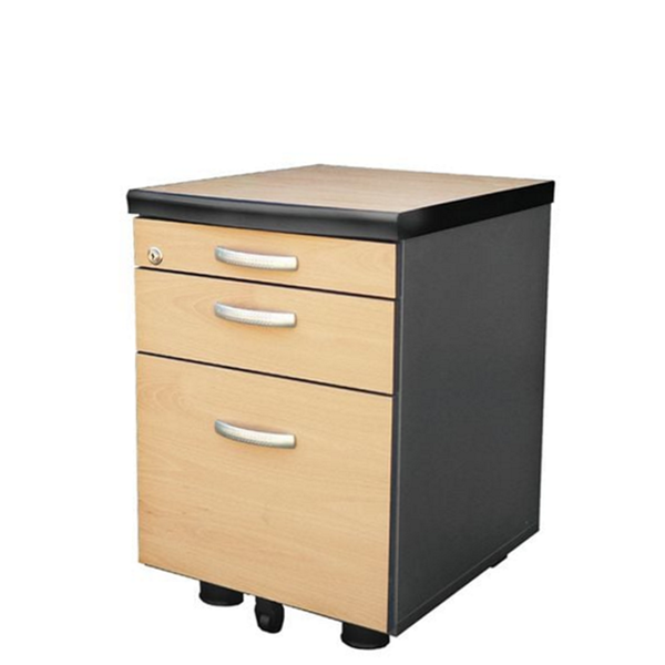 목재 사무용 이동 서랍 3단 오피스 이동 서랍 서랍장 사무실