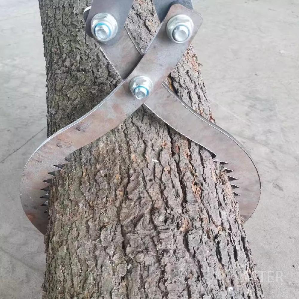 통나무 집게 장작집게 운반 벌목 수동 목재 40cm - 상세 이미지 2