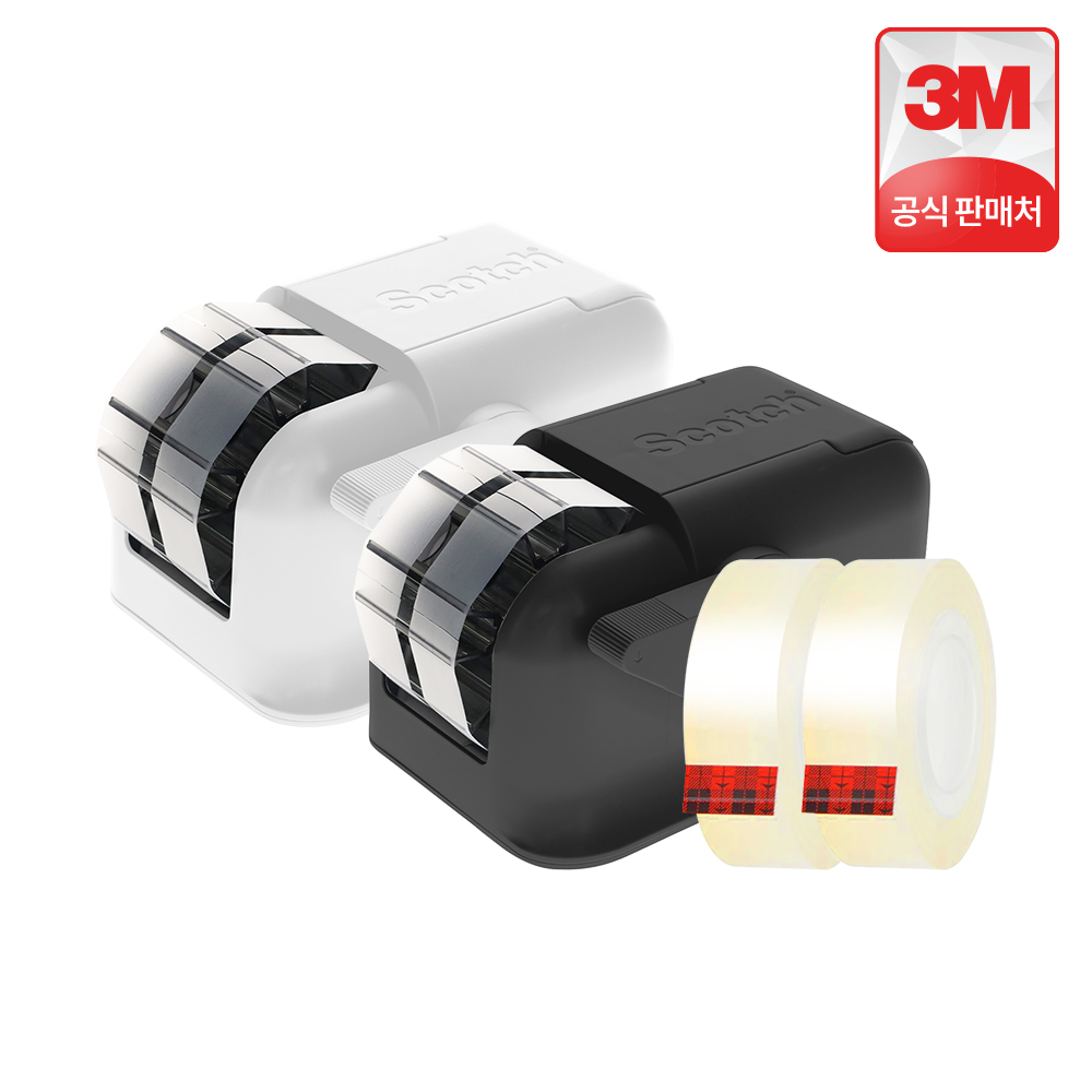 3M 스카치 컴팩트 원터치 디스펜서 + 초강력 다용도 리필 2롤 - 상품 이미지