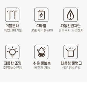 탁상용가습기 탁상 간이 사무실가습기 고양이 강아지 책상가습기 개봉기 | 실사용 후기 - 상품 이미지 3