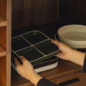 윤도자기 차곡 국산 사각 4절접시 실사용 후기 | 효과 있을까? - 상품 이미지 4