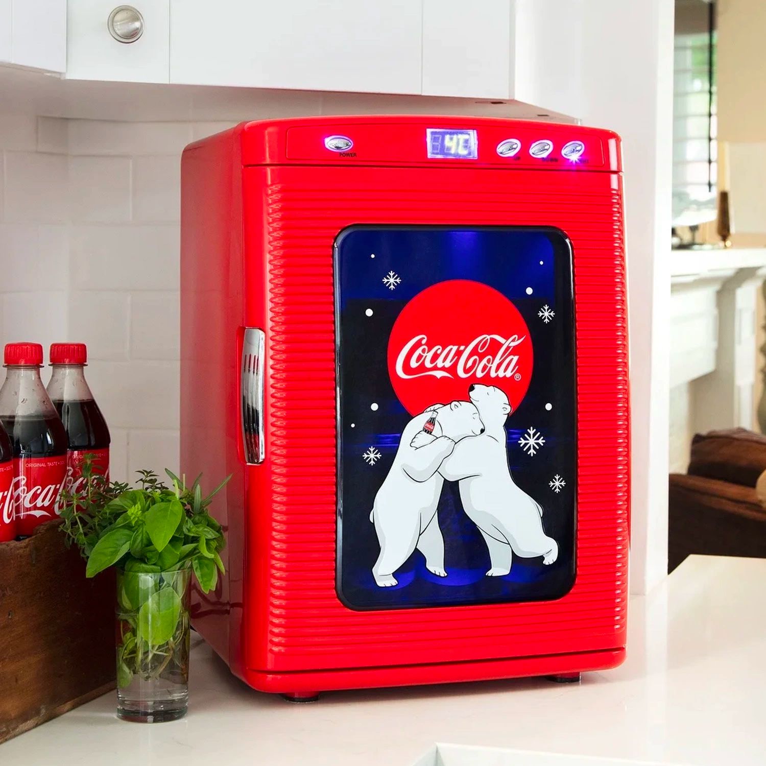 미니냉장고 자판기 소형 레트로 화장품 음료수 원룸 레드 펍 스토어 모델