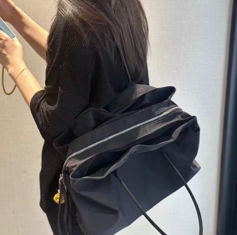 나일론호보백 보부상가방 직장인 빅백 쇼퍼백 - 상세 이미지 2