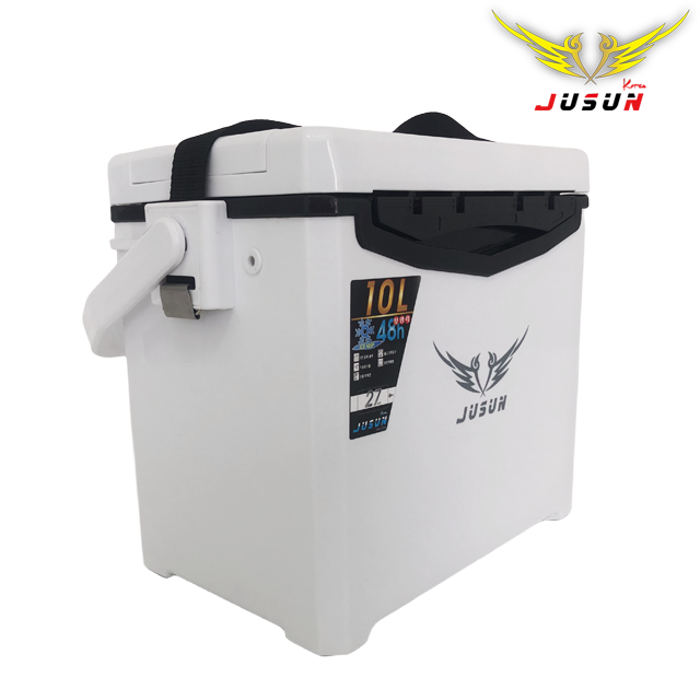 주선코리아 아이스박스10L 보조투입구 5면압축설계