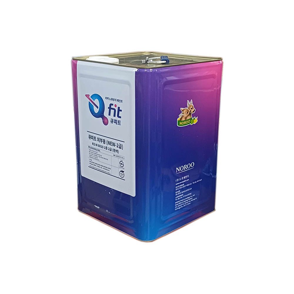 수성페인트 외부용 KS M 6010 1종 2급 흰색 18L 상도 - 상품 이미지
