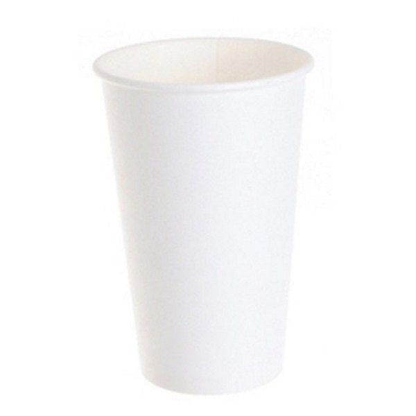 일회용 테이크아웃 종이 컵 업소용 무지 종이 컵 510ml 16온스 - 상품 이미지