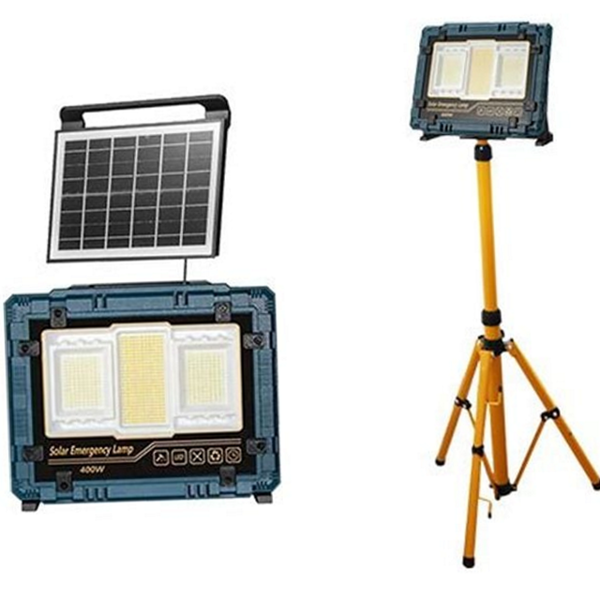 다용도 led 충전식 투광기 휴대용 야외 led 조명등 스탠드 작업등 - 메인 이미지