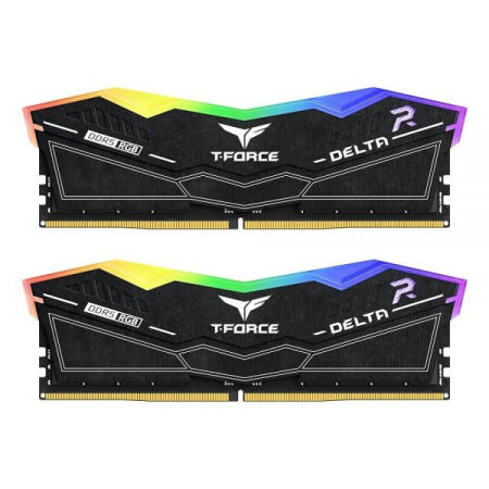 팀그룹 [해외]TEAMGROUP T-Force Delta RGB DDR5 램 32GB(16GB 2개) 6400MHz PC5-51200 CL38 데스크탑 메모리 모듈 600 700 시리즈