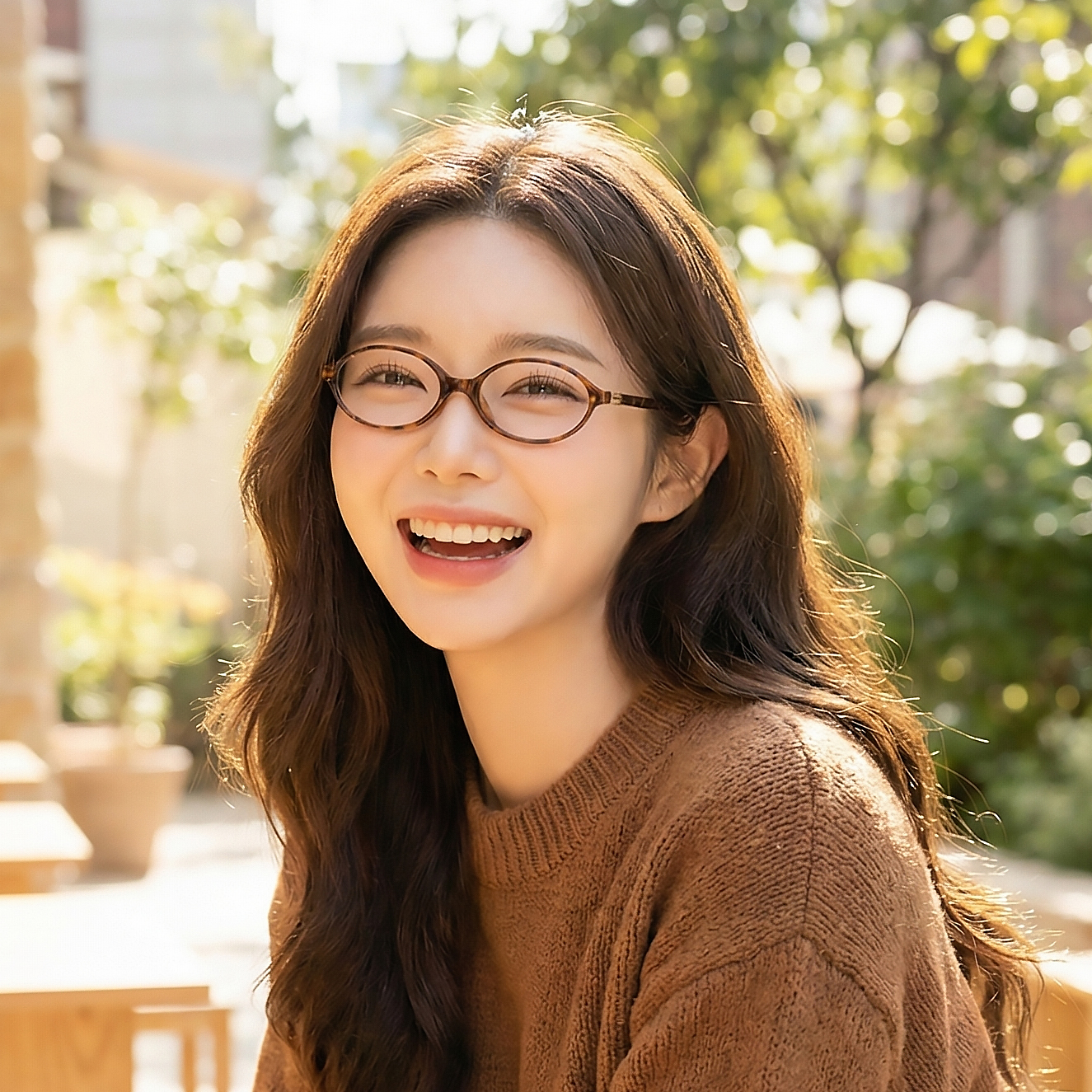 긱시크안경 블루라이트차단 오벌형 얇은 뿔테안경 호피 노안 가벼운 여자안경테 빛번짐