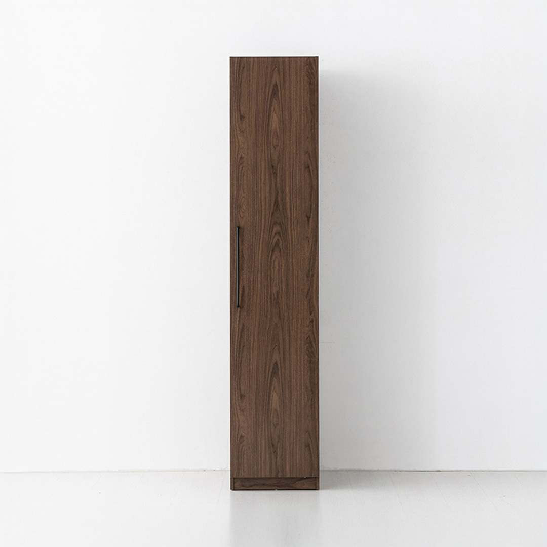 미란스 1문 옷장 WA261R 396x515x1940mm, 1단, 브라운 8225.7314 - 상품 이미지