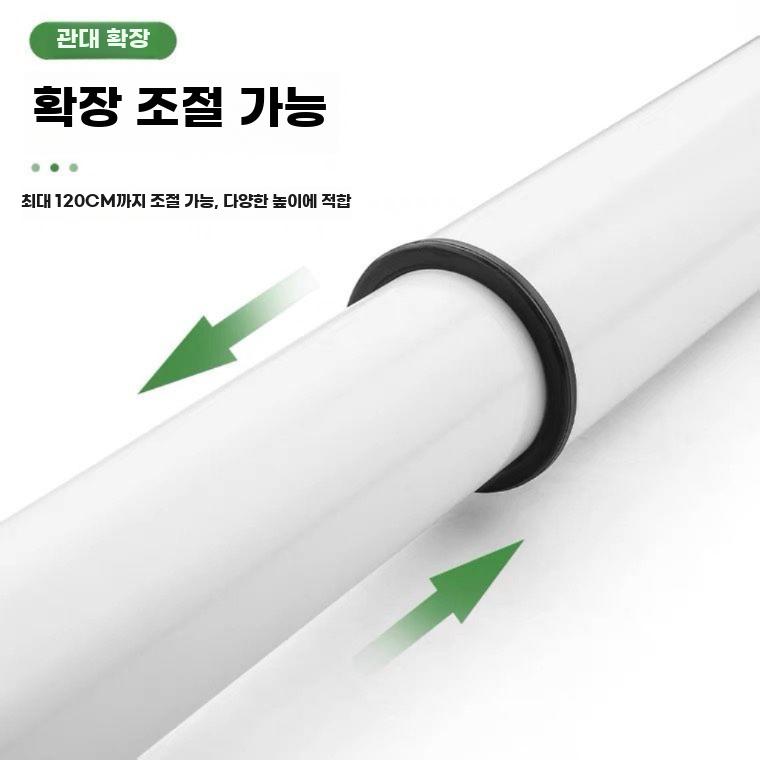 접이식 테이블 다리 책상 다리 상판 지지대 높이조절 브래킷 블랙 45-71cm 접이식 높이 조절 - 상세 이미지 3