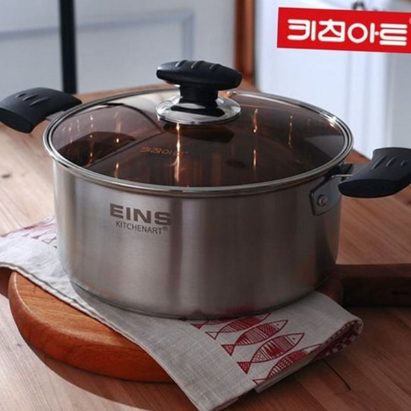 인덕션 26cm 전골 냄비 주방용 스테인리스 전골 냄비 탕냄비 스텐 - 상품 이미지