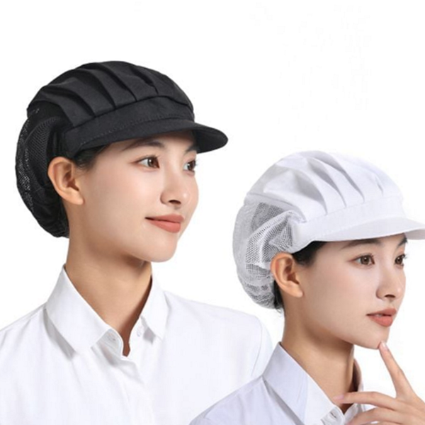 통기성 업소용 위생모 모자 망사 식당 위생모 모자 남녀공용 조리 - 상품 이미지